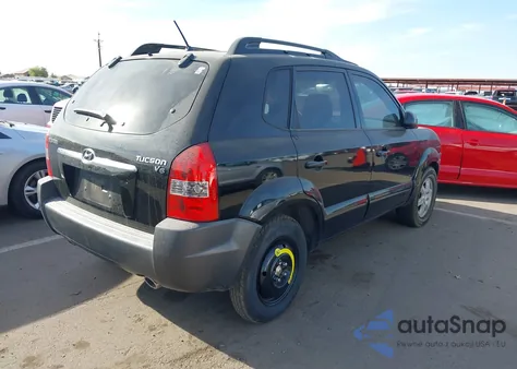 2005 Hyundai Tucson Gls/Lx из США, поврежденный, VIN KM8JN12D75U055911